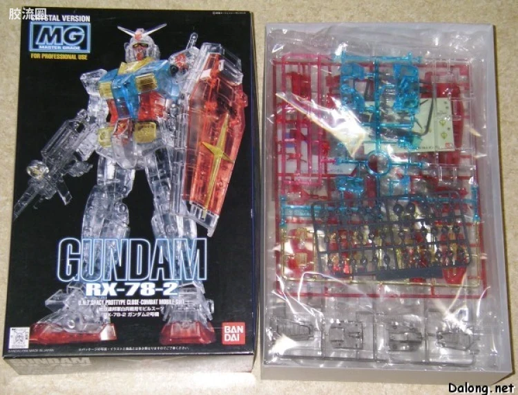 MG 水晶版 RX-78-2 高达 彩色透明版 - 图片
